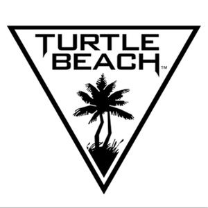 ★ TURTLE BEACH W/PALM TREE ICON TRIANGLE STICKER
